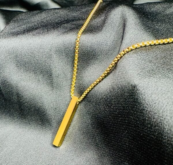 Gold Bar Pendant