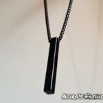 Black Bar Pendant