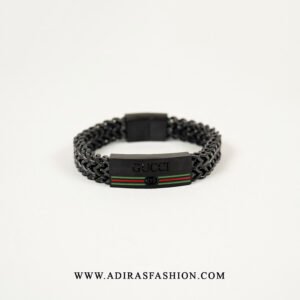 Phoenix Titanium Black Gucci Bracelet