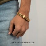 Phoenix Titanium Gold Mercedes Bracelet