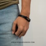 Phoenix Titanium Black Mercedes Bracelet